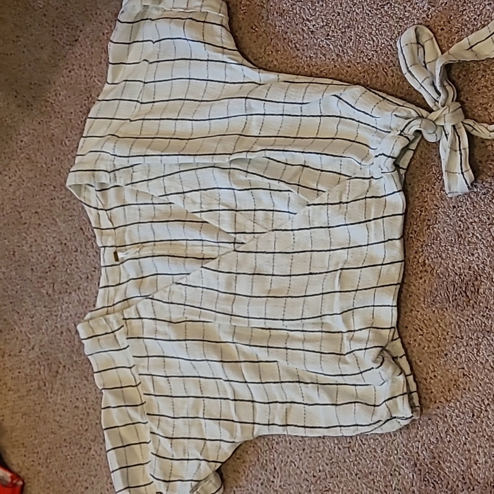Free People cropped blouse